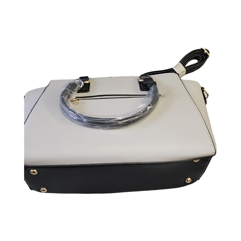 New Beverly Hills Polo Club Grey and Black Satchel/Crossbody